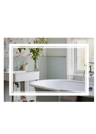 Дзеркало qtap cardinal 1200х800 з led-підсвіткою touch, з антизапотіванням, з димером, рег. темп. кольору (3000-6500 k)