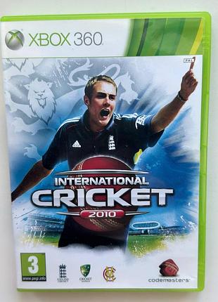 International cricket 2010, б/у, английская версия - диск для xbox 360
