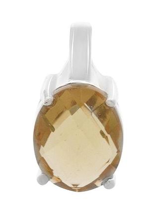 Серебряная подвеска proba с султанитом 2.47ct (2143260)