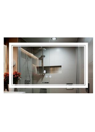 Зеркало qtap cardinal (ca1) 700х500 с led-подсветкой touch, с антизапотеванием, с диммером, рег. темп. цвета (3000-6500k)