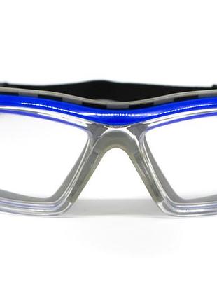 Спортивная оправа под диоптрии global vision rx-k blue (rx-able) (clear) прозрачные
