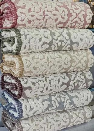 Набір махрових рушників sikel 6 шт. 70×140 см, 100% бавовна, туреччина, рушники банних