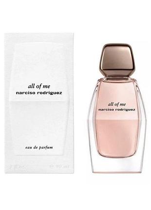 Парфумована вода жіноча narciso rodriguez all of me, 90 мл