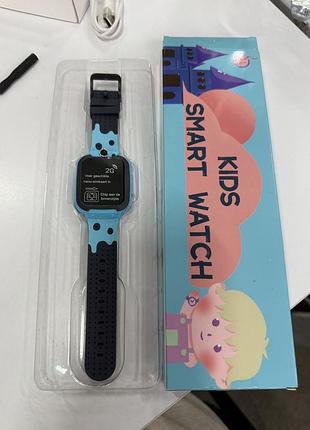 Детские смарт-часы smart kids watch 2g с sim-картой blue