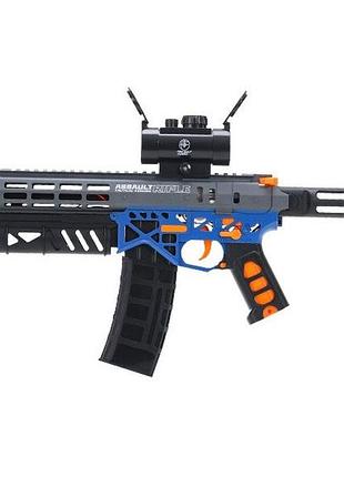 Электрический гидрогелевый автомат м416 с led подсветкой трассером art5630