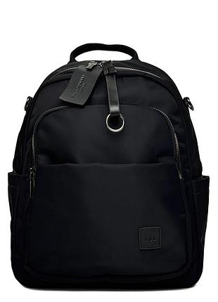 Міцний жіночий рюкзак поліестер чорний арт.2991-1 black fashion&bags (78)