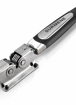 Ручна роликова точилка для ножів і ножиць 18,5 см з металевими дисками