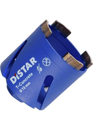 Сверло алмазное distar сасс-w 72x65-4xm16 t-бетон (17984445080)