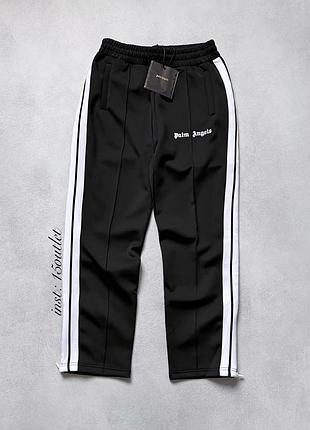 Штаны palm angels track pants спортивные штаны брюки палм енжелс черный, l