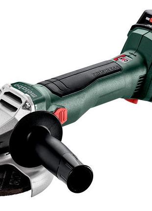 Болгарка (угловая шлифовальная машина) metabo w 18 l bl 9-125