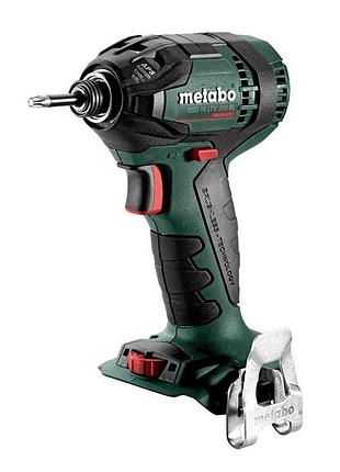 Акумуляторний ударний гайковерт metabo ssd 18 ltx 200 bl (каркас)