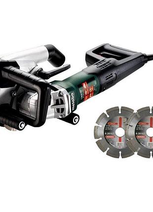 Штроборіз metabo mfe 40 + 2 алмазні відрізні диски