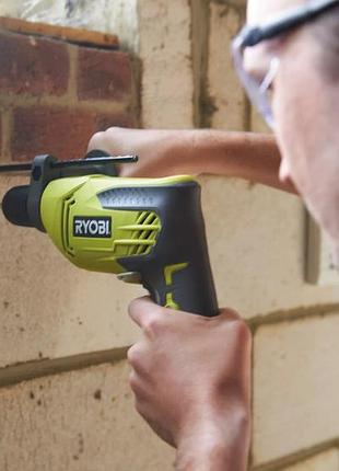 Ударний дриль ryobi rpd680-k 5