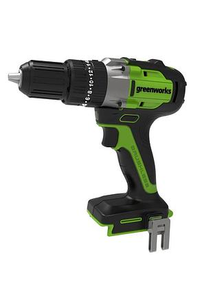 Дрель-шуруповерт ударная аккумуляторная greenworks gd24dd60