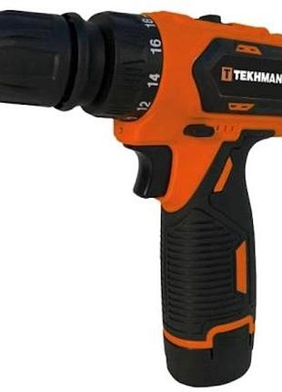 Шуруповерт аккумуляторный tekhmann tcd-12 qc li v2.0