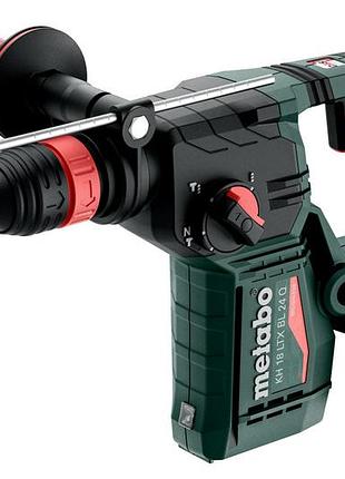 Акумуляторний перфоратор metabo kh 18 ltx bl 24 q у metabox 165 l