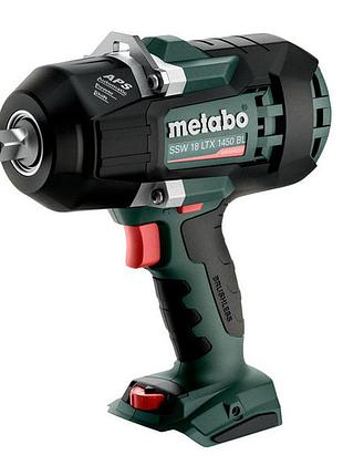 Ударний гайковерт metabo ssw 18 ltx 1450 bl (602401840)