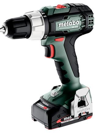 Акумуляторний ударний дриль metabo sb 18 l metabox 145 (614053500)
