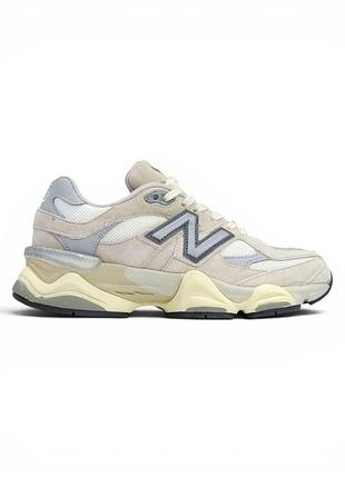 Жіночі сірі кросівки new balance 9060 grey х нью беланс 37