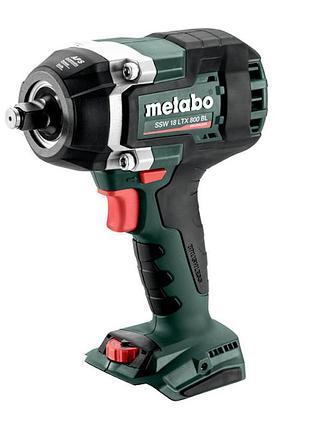 Аккумуляторный ударный гайковерт metabo ssw 18 ltx 800 bl (602403840)