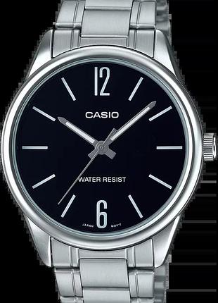 Годинник чоловічий casio timeless collection mtp-v005d-1b чорний циферблат
