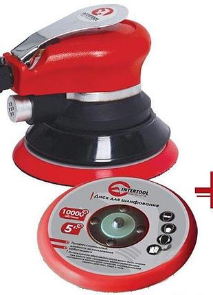 Шліфмашина пневматична intertool pt-1006