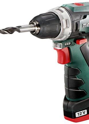 Аккумуляторная дрель-шуруповерт metabo powermaxx bs basic (600984500)