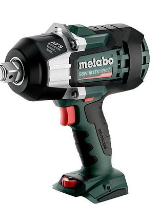 Акумуляторний ударний гайковерт metabo ssw 18 ltx 1750 bl