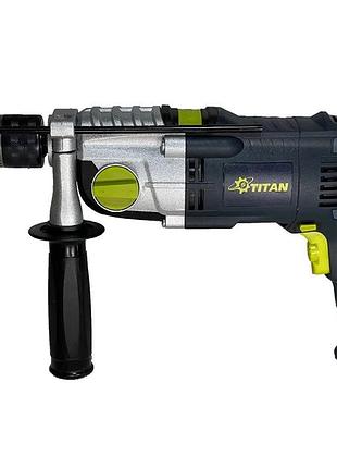 Дрель ударная titan pdu209re 5