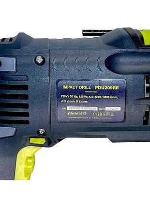 Дрель ударная titan pdu209re 8