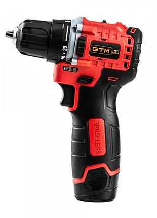 Дрель-шуруповерт gtm ds12/38bl 2