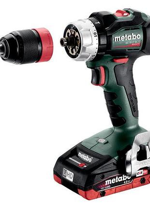 Дрель-шуруповерт metabo bs 18 lt bl q 2
