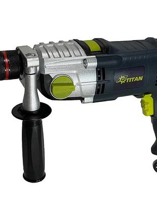 Дрель ударная titan pdu209sre 2