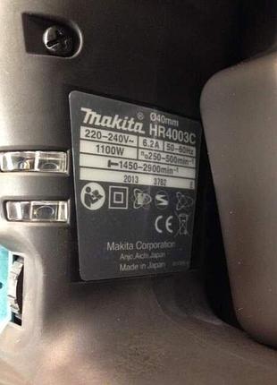 Перфоратор makita hr4003c 3