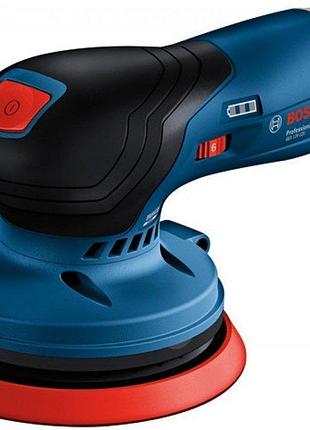 Аккумуляторная эксцентриковая шлифмашина bosch gex 12v-125 professional (0601372101)