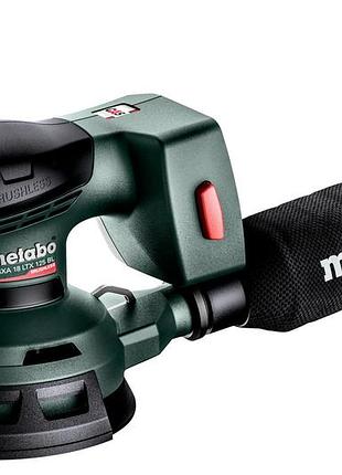 Акумуляторна ексцентрикова шліфувальна машина metabo sxa 18 ltx 125 bl (600146850)