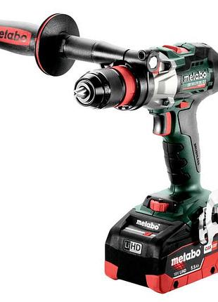 Акумуляторний ударний дриль-шурупокрут metabo sb 18 ltx bl q i (602361660)