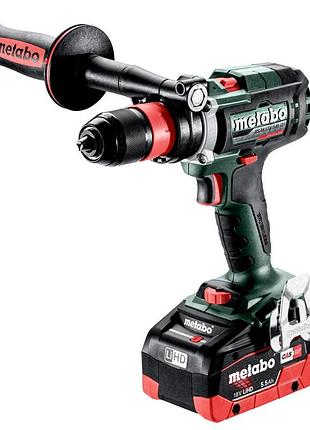 Акумуляторний дриль-шурупокрут metabo bs 18 ltx-3 bl qi