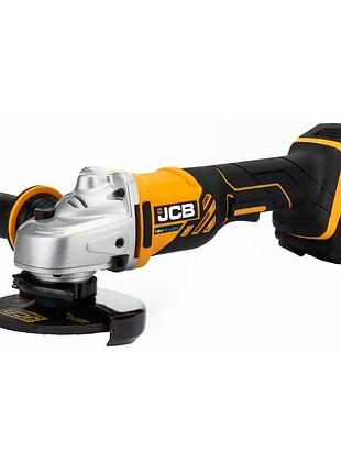 Аккумуляторная угловая шлифмашина (болгарка) jcb tools jcb-18ag-5bg-e