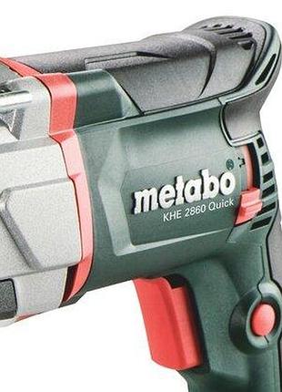 Перфоратор metabo khe 2860 quick + бзп 2