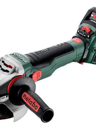 Болгарка (угловая шлифовальная) metabo wvb 18 ltx bl 15-125 quick (metabox 165 l)
