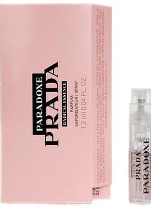 Пробник prada paradoxe radical essence жіночий 1.2ml