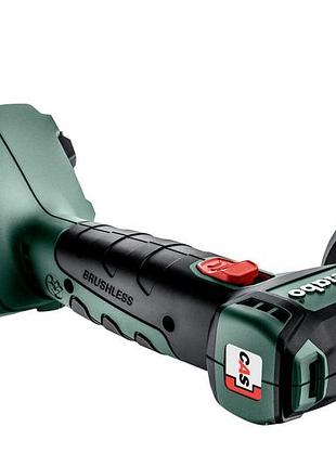 Акумуляторна кутова шліфувальна машина metabo cc 18 ltx bl (600349850)