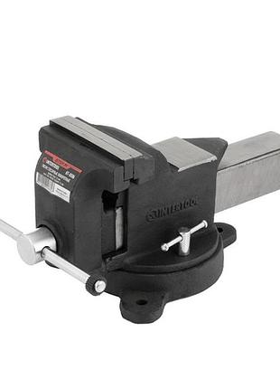 Тиски слесарные поворотные storm intertool ht-0086