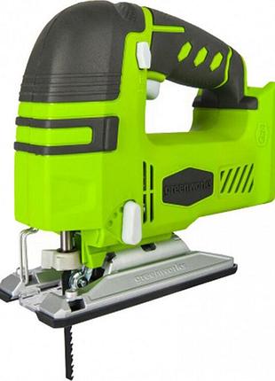 Лобзик акумуляторний greenworks g24js