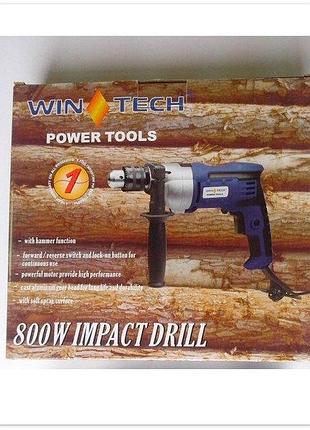 Дрель ударная wintech wid-800 2