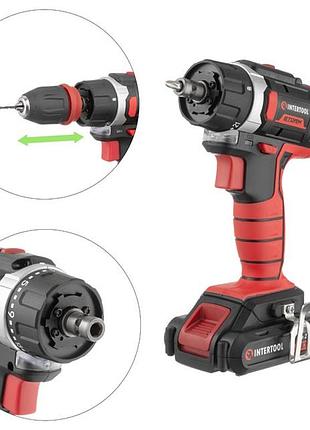 Дрель-шуруповерт intertool wt-0317 2