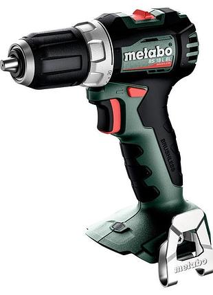 Акумуляторний дриль-шурупокрут metabo bs 18 l bl metabox 145 (613155840)