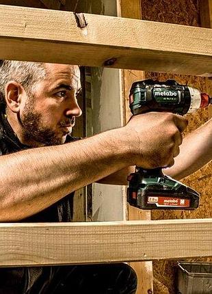 Шуруповерт metabo bs 18 lt bl q каркас 3