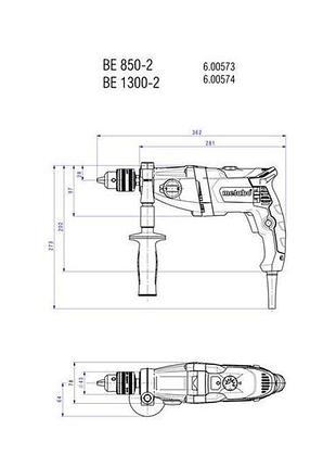 Дрель metabo bev 1300-2 5